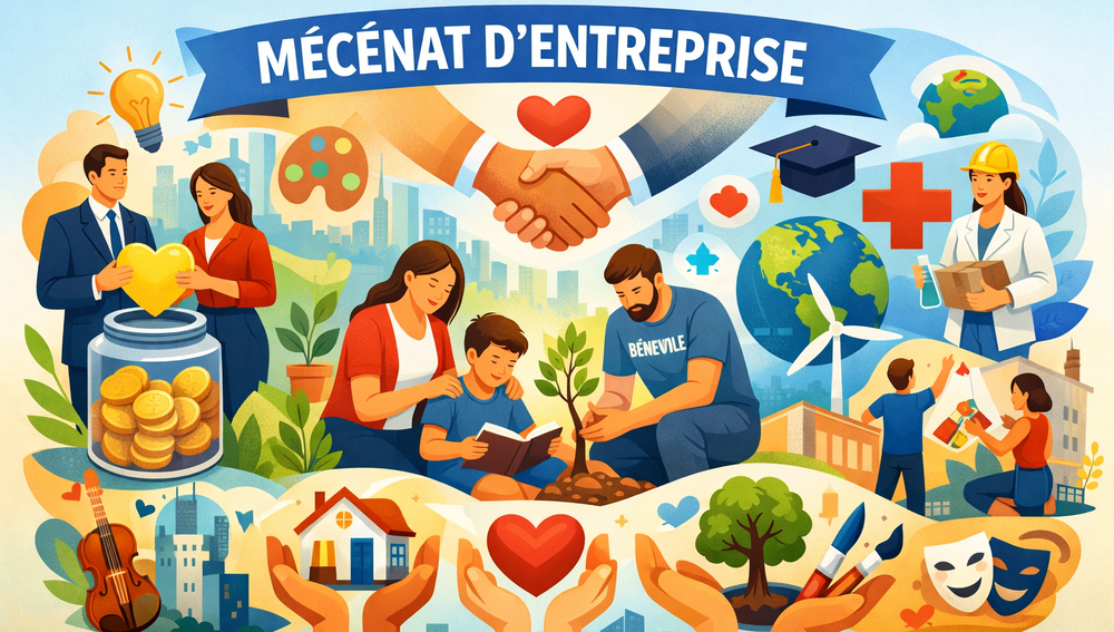 Le mécénat d’entreprise en 5 points clés